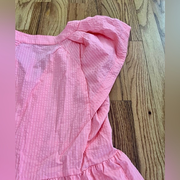 Vineyard Vines X-Small Sophie Harbor Tiered Ruffle-Sleeve Performance Dress - Picture 11 of 11